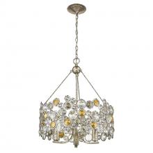 Acclaim Lighting TP10001ASL - Vitozzi 3-Light Antique Silver Leaf Chandelier