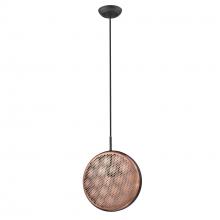 Acclaim Lighting TP30120BK - Tholos 1-Light Matte Black Pendant