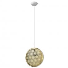 Acclaim Lighting TP30120WH - Tholos 1-Light White Pendant