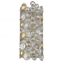 Acclaim Lighting TW40005ASL - Vitozzi 2-Light Antique Silver Leaf Sconce