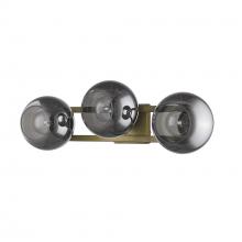 Acclaim Lighting TW40040AB - Lunette 3-Light Aged Brass Sconce