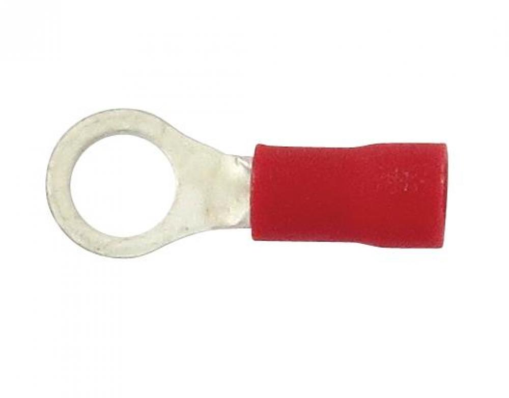 KSPEC RING 22-18GA 10 PVC RED 100PK