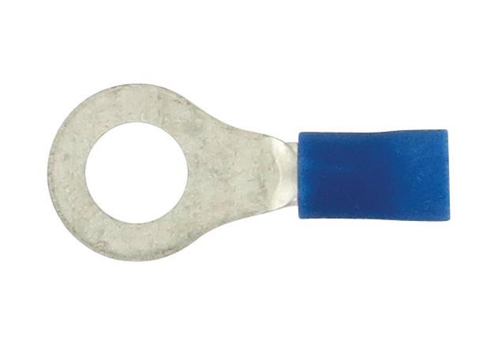 KSPEC RING 16-14GA 1/4Inch PVC BLUE 100PK