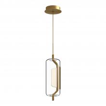 Kuzco Lighting Inc PD28515-BG - Hilo 5-in Brushed Gold LED Pendant