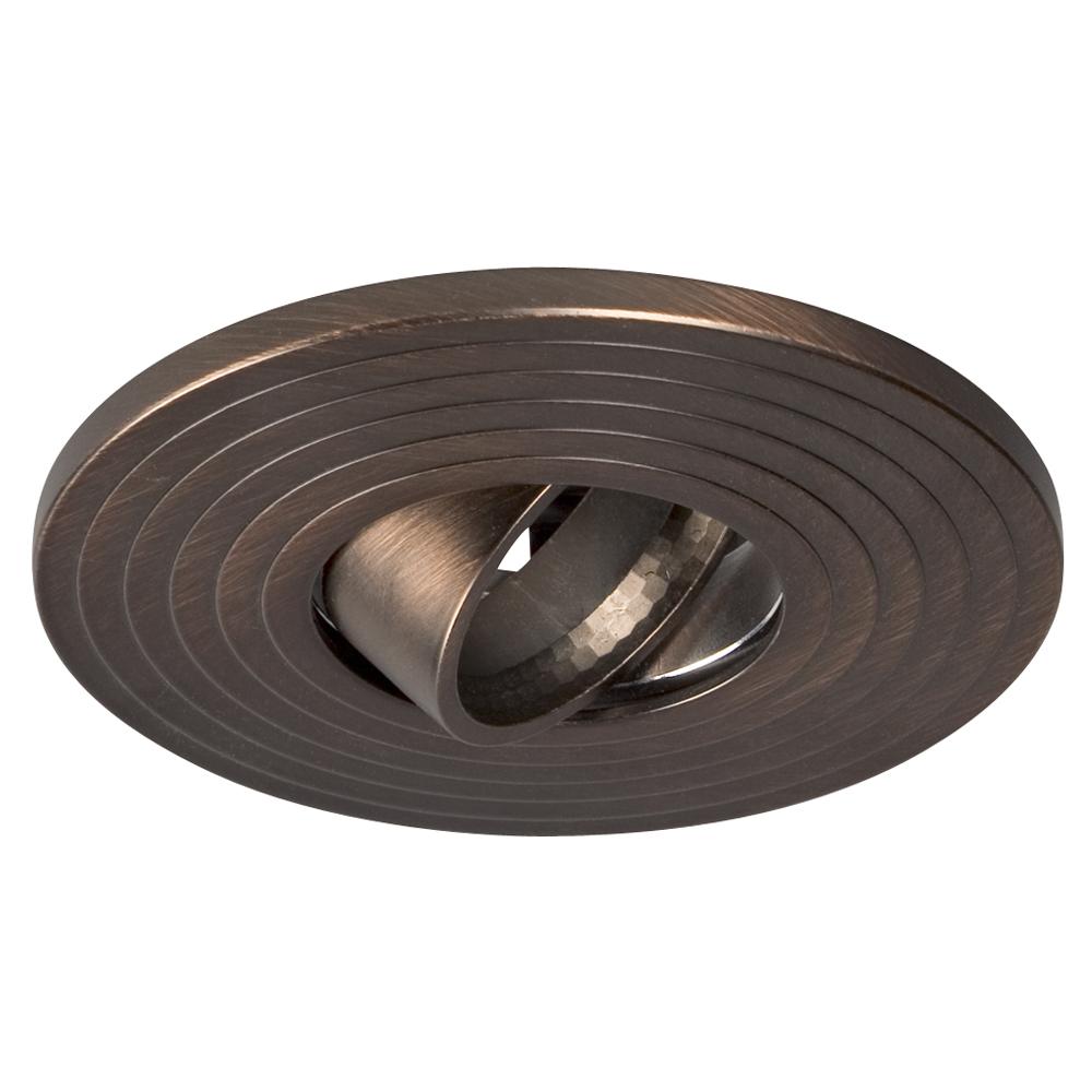 4&#34; Low / Line Voltage Raised Gimbal Ring - Antique Copper