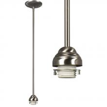 Galaxy Lighting 811850BN-H - Mini Pendant Holder w/ 6",12",18" Extension Rods -  Brushed Nickel