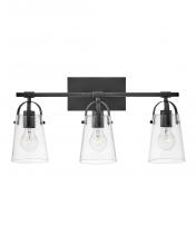 Hinkley Canada 5133BK - Medium Three Light Vanity