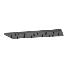 Visual Comfort & Co. Modern Collection SLCH574B - 54" Rectangular Multiport Canopy