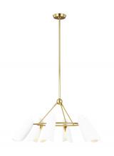 Visual Comfort & Co. Studio Collection AEC1036BBSMWT - Six Light Chandelier