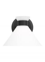 Visual Comfort & Co. Studio Collection DJV1011MBK - Belcarra Modern 1-Light Wall Sconce Bath Vanity in Midnight Black Finish