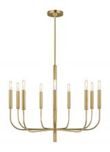 Visual Comfort & Co. Studio Collection EC1009BBS - Medium Chandelier