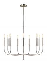 Visual Comfort & Co. Studio Collection EC1009PN - Medium Chandelier