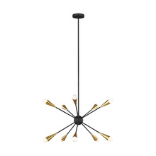 Visual Comfort & Co. Studio Collection EC10310MBK - Medium Chandelier