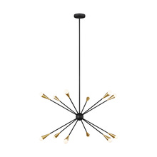 Visual Comfort & Co. Studio Collection EC10312MBK - Large Chandelier