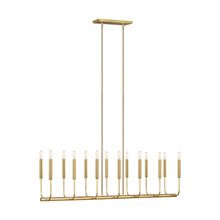 Visual Comfort & Co. Studio Collection EC10614BBS - Linear Chandelier