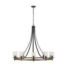 Visual Comfort & Co. Studio Collection F3137/10DWK/SGM - Large Chandelier