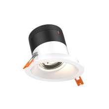 Dals RC04-CC-35-SLWH-TWH - 4in Modular Downlight, 5CCT, 35 degree Beam Angle, Slope Ceiling, White, White Trim