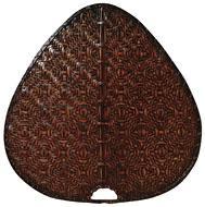 Fanimation PUD1A - Punkah Blade Set of 1 - 22 inch - Wide Oval Bamboo - A