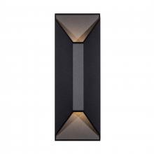 Russell Lighting EX7913/BK - Badger - LED 20" Exterior Wall Light in Black