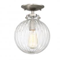 Savoy House Meridian M60056BN - 1-Light Ceiling Light in Brushed Nickel