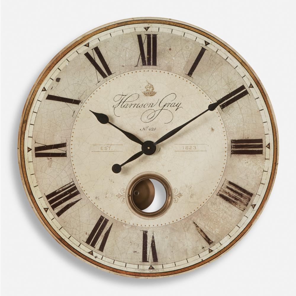 Uttermost Harrison Gray 30&#34; Clock