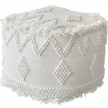 Uttermost 23965 - Uttermost Uriah Ivory Pouf