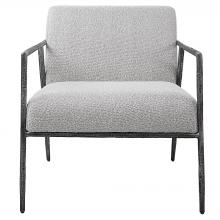 Uttermost 23660 - Uttermost Brisbane Light Gray Accent Chair