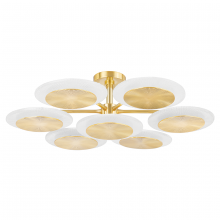 Corbett 328-38-VPB - Topaz Semi Flush