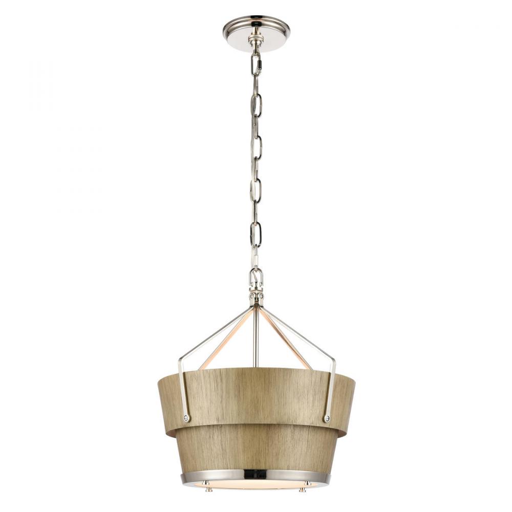 Marin 14&#39;&#39; Wide 1-Light Pendant - Corkwood