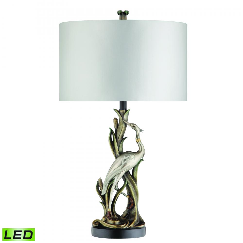 Eda 30.88&#39;&#39; High 1-Light Table Lamp - Gold - Includes LED Bulb