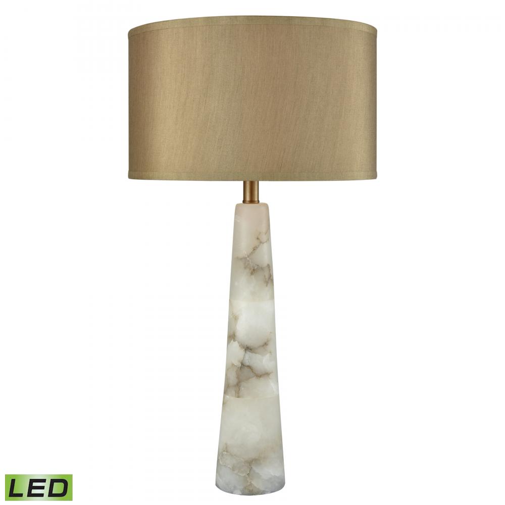 Champagne Float 30&#39;&#39; High 1-Light Table Lamp - Natural - Includes LED Bulb