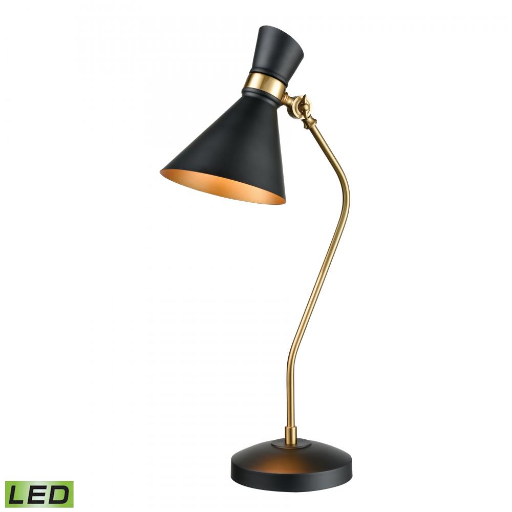 Virtuoso 29&#39;&#39; High 1-Light Table Lamp - Black - Includes LED Bulb