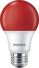 Signify Lamps - Canada 463273 - 8A19/LED/RED/P/ND 120V 4/1FB