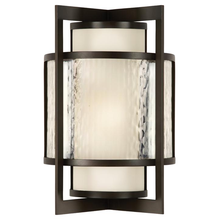 Singapore Moderne Outdoor 24&#34; Outdoor Wall Sconce