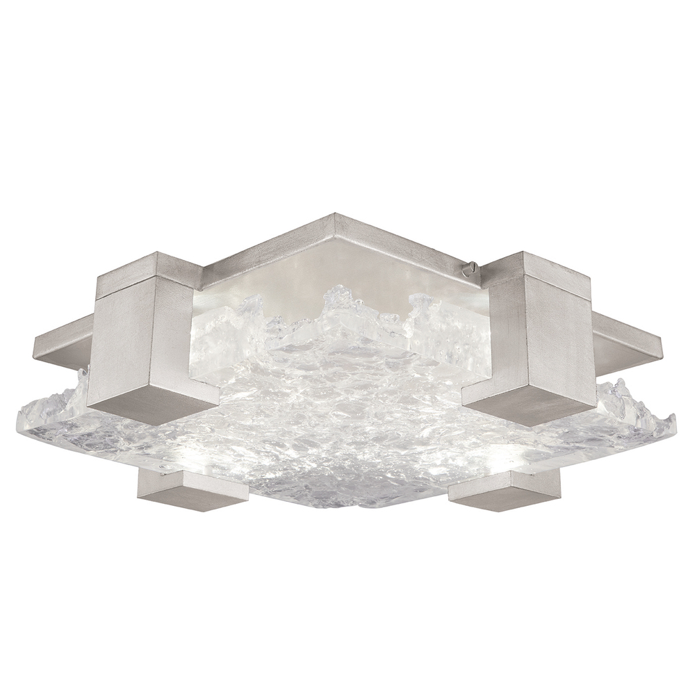 Terra 16.75&#34;W Square Flush Mount