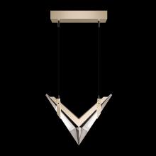 Fine Art Handcrafted Lighting 100055-6 - Blade 13.375"W Linear Pendant